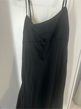H&M Divided Classic Black Slip Dress with Thin Straps
